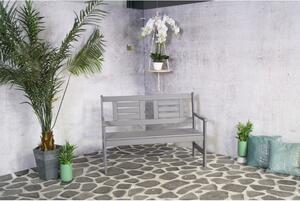 Hector Záhradná lavička Boulogne 120 cm sivá
