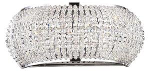 Ideal Lux - LED Krištáľové nástenné svietidlo PASHA 3xG9/3W/230V lesklý chróm