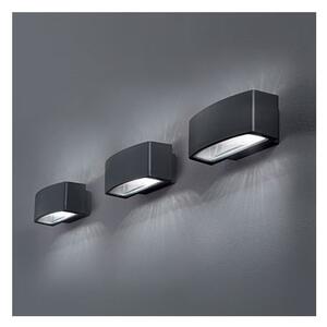 Ideal Lux - Vonkajšie nástenné svietidlo ANDROMEDA 2xE27/60W/230V IP55 antracit