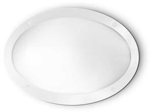 Ideal Lux - Vonkajšie nástenné svietidlo MADDI 1xE27/23W/230V IP66 biela