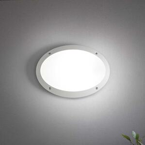 Ideal Lux - Vonkajšie nástenné svietidlo MADDI 1xE27/23W/230V IP66 biela