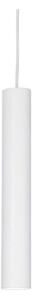 Ideal Lux - LED luster na lanku LOOK 1xGU10/7W/230V CRI 90 priemer 6 cm biela