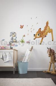 Samolepky na stenu, rozmer 50 cm x 70 cm, Disney Bambi, Komar 14043h