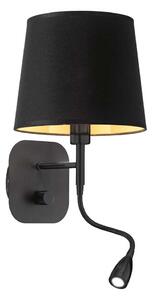 Ideal Lux - LED Nástenná lampa NORDIK 1xE14/40W + LED/1,5W/230V