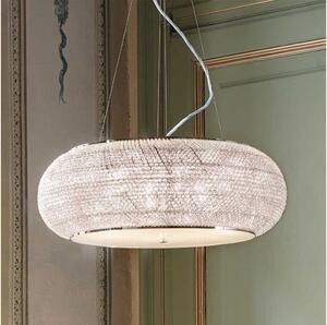 Ideal Lux - Krištáľový luster na lanku PASHA 14xE14/40W/230V pr. 65 cm chróm