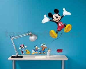 Samolepky na stenu, rozmer 50 cm x 70 cm, Disney Mickey a priatelia, Komar 14017h