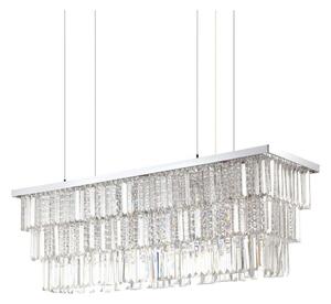 Ideal Lux - Krištáľový luster na lanku MARTINEZ 8xE14/40W/230V chróm