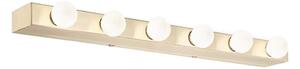 Ideal Lux - Nástenné svietidlo PRIVE 6xE14/40W/230V mosadz