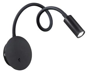 Ideal Lux - LED Flexibilná lampička FOCUS LED/3,5W/230V čierna