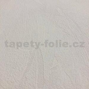 Vliesové tapety na stenu Belinda 6718-10, stěrkovaná omietka biela, rozmer 10,05 m x 0,53 m, Novamur 81888