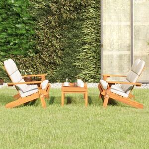 Maison Exclusive - 3-dielna záhradná sedacia súprava Adirondack akáciový masív