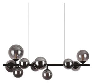 Ideal Lux - LED luster na lanku PERLAGE 10xG9/3W/230V 81 cm čierna/dymová
