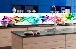 Samolepiace tapety za kuchynskú linku, rozmer 350 cm x 60 cm, dym farebný, DIMEX KI-350-073
