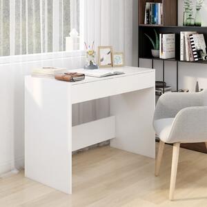 Maison Exclusive - Biely písací stôl 101x50x76,5 cm Drevený materiál