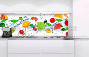 Samolepiace tapety za kuchynskú linku, rozmer 180 cm x 60 cm, ovocie, DIMEX KI-180-001