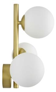 Ideal Lux - LED Nástenné svietidlo PERLAGE 3xG9/3W/230V zlatá/biela