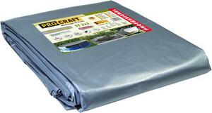 Plachta Procraft ST3x4 200g/m2 nepremokavá s okami 3x4 m strieborná
