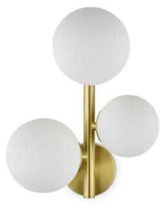 Ideal Lux - LED Nástenné svietidlo PERLAGE 3xG9/3W/230V zlatá/biela