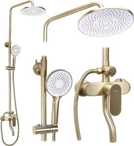 Sprchový Set Rea Drop Brush Gold