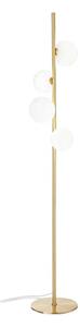 Ideal Lux - LED Stojacia lampa PERLAGE 4xG9/3W/230V zlatá/biela