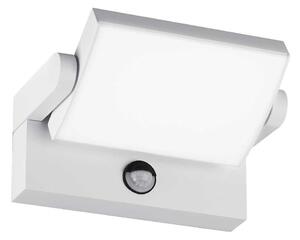 Ideal Lux - LED Vonkajšie nástenné svietidlo so senzorom SWIPE LED/21W/230V biela