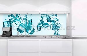 Samolepiace tapety za kuchynskú linku, rozmer 180 cm x 60 cm, kocky ľadu, DIMEX KI-180-002