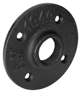 Walteco Rusticline RT-1 prírubový plech / priemer 85 mm / oceľ / čierna
