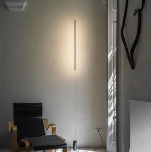 Ideal Lux - LED Stojacia lampa FILO LED/14W/230V 3000K CRI 90 čierna