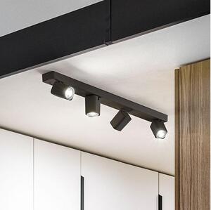 Ideal Lux - LED Bodové svietidlo RUDY 4xGU10/7W/230V čierna