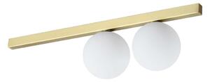 Ideal Lux - LED Stropné svietidlo BINOMIO 2xG9/3W/230V zlatá
