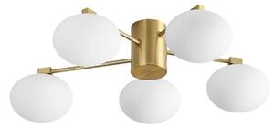 Ideal Lux - LED Prisadený luster HERMES 5xG9/3W/230V pr. 60 cm zlatá