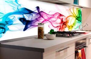Samolepiace tapety za kuchynskú linku, rozmer 180 cm x 60 cm, dym farebný, DIMEX KI-180-073