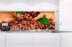 Samolepiace tapety za kuchynskú linku, rozmer 180 cm x 60 cm, kávové zrnká, DIMEX KI-180-006