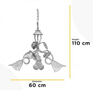 ONLI - Luster na reťazi MARILENA 3xE14/6W/230V
