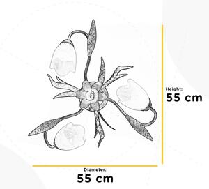 ONLI - Stropné svietidlo SONIA 3xE14/6W/230V