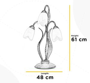 ONLI - Stolná lampa SONIA 3xE14/6W/230V