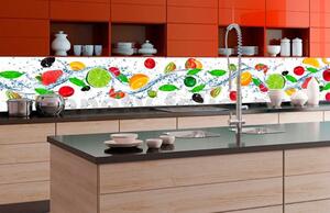 Samolepiace tapety za kuchynskú linku, rozmer 350 cm x 60 cm, ovocie, DIMEX KI-350-001