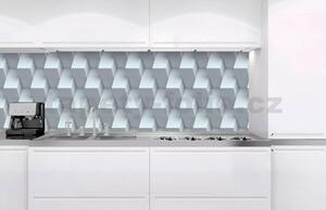 Samolepiace tapety za kuchynskú linku, rozmer 180 cm x 60 cm, 3D kocky, DIMEX KI-180-096