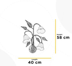ONLI - Nástenné svietidlo VANDA 3xE14/6W/230V