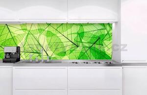 Samolepiace tapety za kuchynskú linku, rozmer 180 cm x 60 cm, listové žily, DIMEX KI-180-048