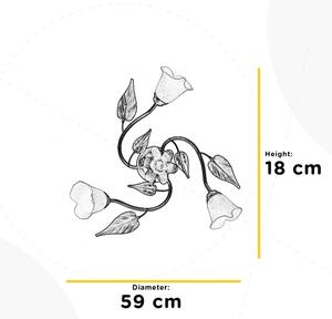 ONLI - Stropné svietidlo VANDA 3xE14/6W/230V
