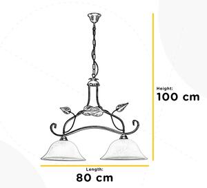ONLI - Luster na reťazi MIRANDA 2xE27/22W/230V