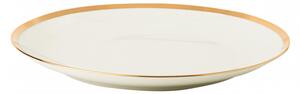 Lunasol - Plytký tanier so zlatým lemom Coupe 27 cm set 4 ks – Flow (492540)
