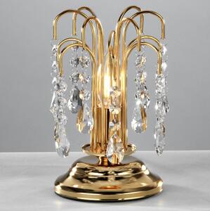 ONLI - Stolná lampa PIOGGIA 1xE14/6W/230V zlatá