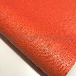 Papierové tapety na stenu Sweet & Cool 05238-10, oranžové štruktúrované prúžky s trblietkami, rozmer 10,05 m x 0,53 m, P+S International
