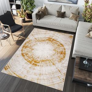 Exkluzívny glamour koberec v zlatej farbe Šírka: 80 cm | Dĺžka: 150 cm