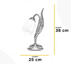 ONLI - Stolná lampa SONIA 1xE14/6W/230V
