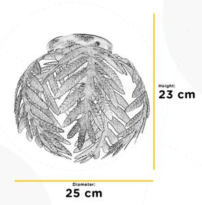 ONLI - Stropné svietidlo FELCE 1xE27/22W/230V bronzová