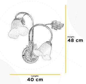ONLI - Nástenné svietidlo MARILENA 2xE14/6W/230V