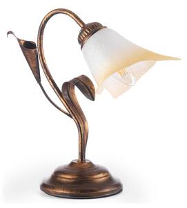 ONLI - Stolná lampa LUCREZIA 1xE14/6W/230V bronzová
